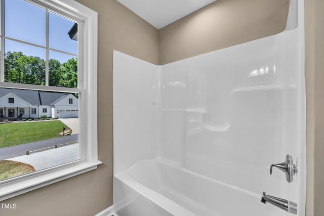 3013 Wesley Farm Ln, Sophia, NC 27350 - full bath featuring bathtub / shower combination and baseboards