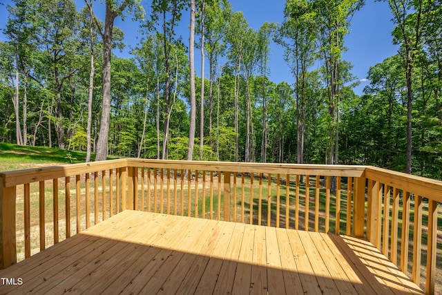 3013 Wesley Farm Ln, Sophia, NC 27350 - view of wooden deck