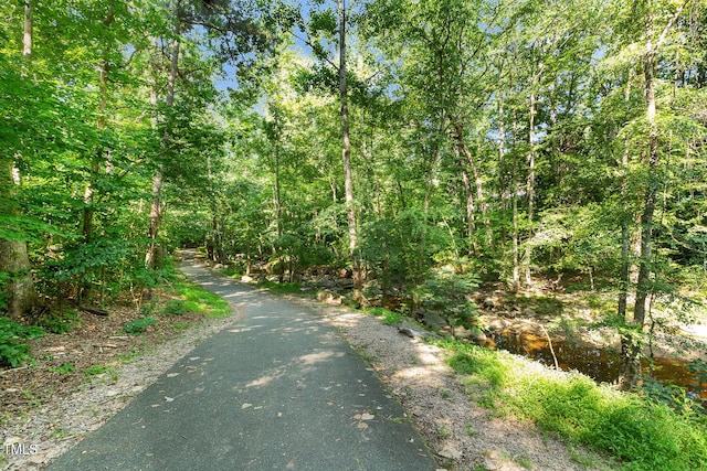 7002 Longstreet Dr Unit C, Raleigh, NC 27615 - view of street with a wooded view