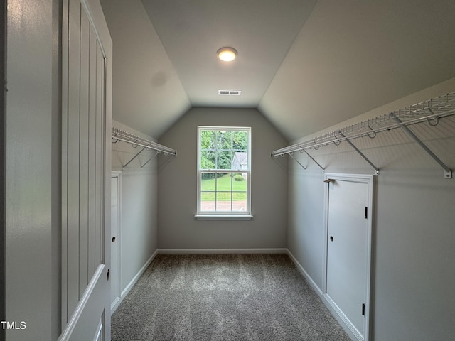 5428 Jaeger Dr Lot # 45, Graham, NC 27253 - spacious closet featuring lofted ceiling and carpet
