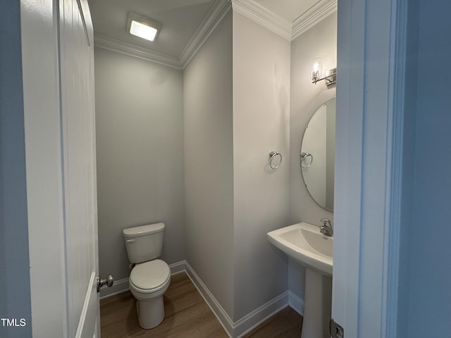 5428 Jaeger Dr Lot # 45, Graham, NC 27253 - half bath with wood finished floors and crown molding