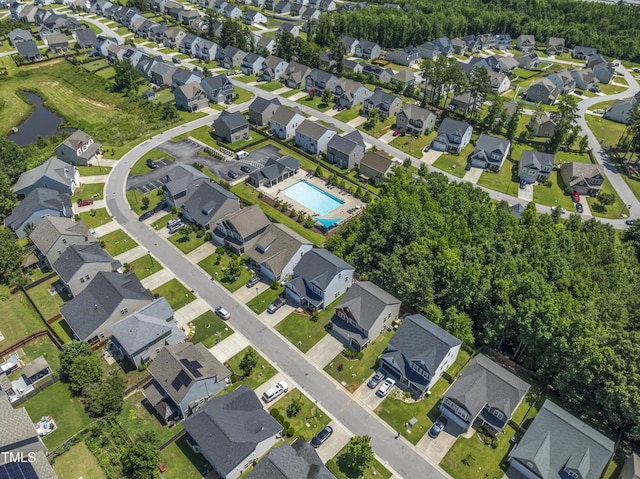 274 Marsh Creek Dr, Garner, NC 27529 - aerial view of property's location with nearby suburban area