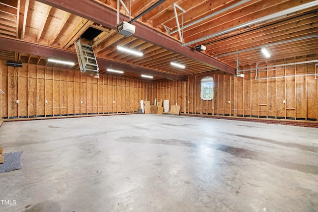 106 Woodmere Ln, Goldsboro, NC 27530 - garage with a garage door opener