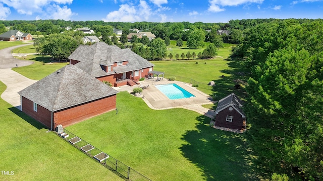 106 Woodmere Ln, Goldsboro, NC 27530 - view of subject property featuring a pool area
