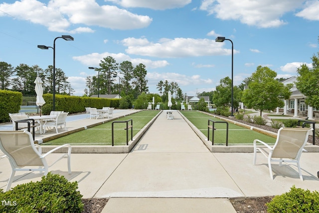 833 Atticus Way, Durham, NC 27703 - view of home's community with a bocce ball area
