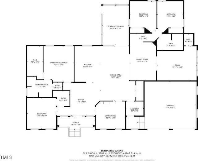 206 Tramway Pl, Goldsboro, NC 27534 - view of home floor plan