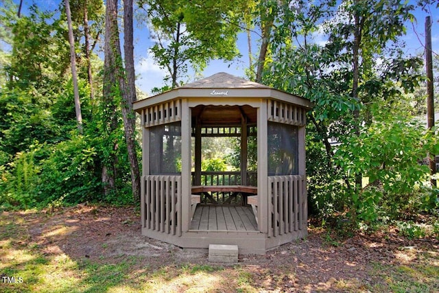 206 Tramway Pl, Goldsboro, NC 27534 - view of outbuilding featuring a gazebo