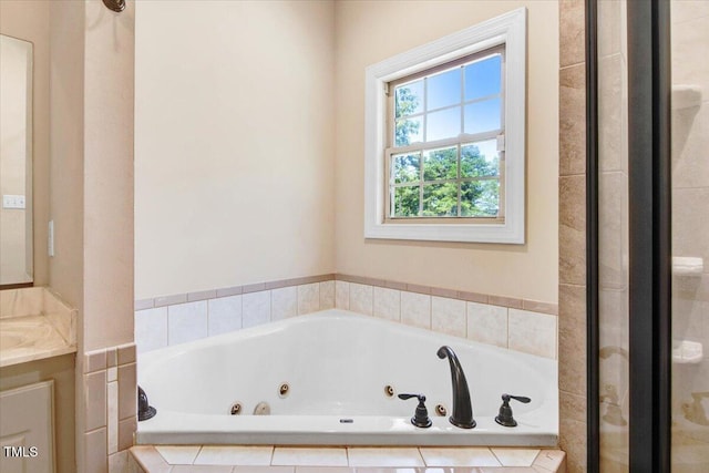 206 Tramway Pl, Goldsboro, NC 27534 - bathroom featuring vanity and a whirlpool tub
