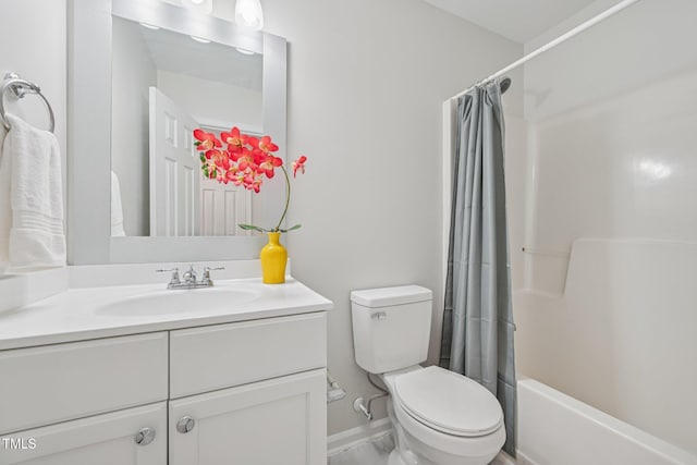 3973 Volkswalk Pl, Raleigh, NC 27610 - full bathroom featuring vanity and shower / tub combo with curtain