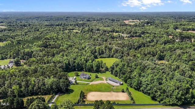 3511 Corbett Rd, Mebane, NC 27302 - aerial view of a forest