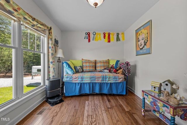 3511 Corbett Rd, Mebane, NC 27302 - bedroom featuring hardwood / wood-style floors and baseboards
