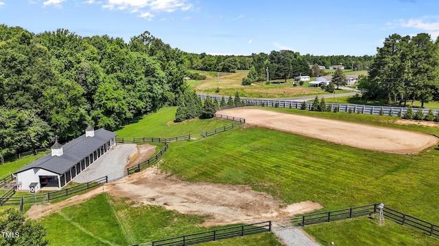 3511 Corbett Rd, Mebane, NC 27302 - aerial view of sparsely populated area with agricultural land