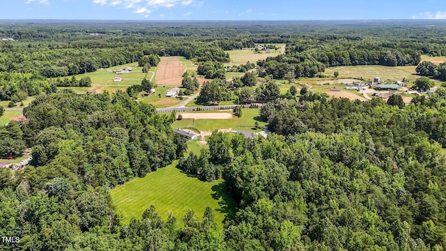 3511 Corbett Rd, Mebane, NC 27302 - aerial view of a heavily wooded area