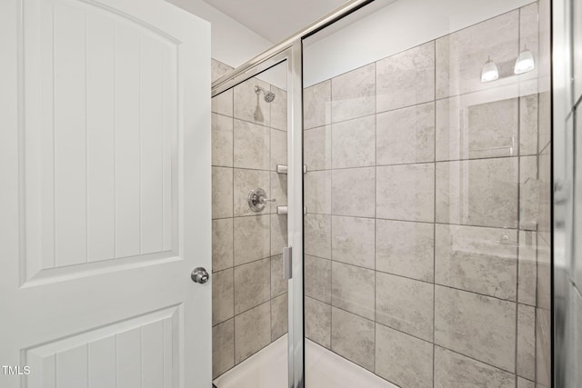 1137 Amber Shadow Dr, Durham, NC 27703 - bathroom with a shower stall