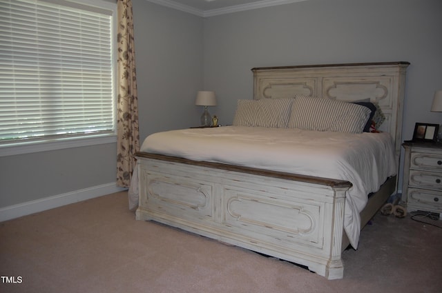 2471 Golden Forest Dr, Franklinton, NC 27525 - bedroom with light carpet and crown molding