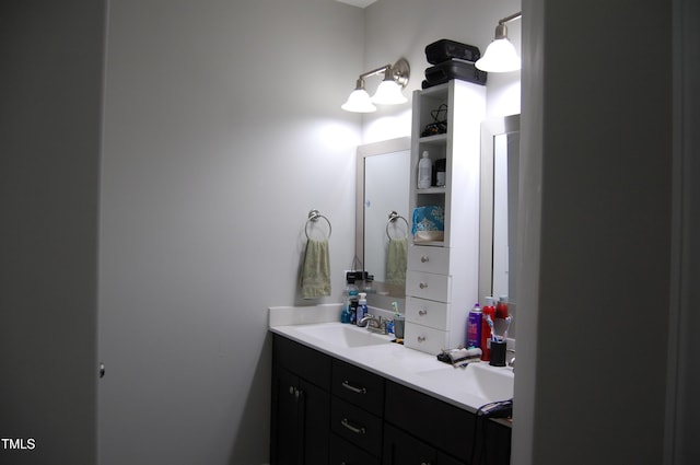 2471 Golden Forest Dr, Franklinton, NC 27525 - bathroom with double vanity