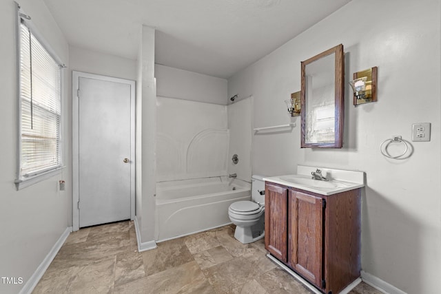 1402 Tarleton Ave, Burlington, NC 27215 - full bath featuring vanity and bathing tub / shower combination