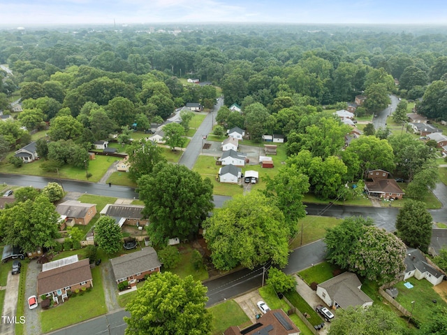 1402 Tarleton Ave, Burlington, NC 27215 - aerial perspective of suburban area with a forest
