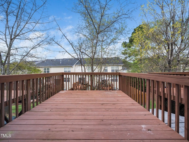 5505 Crabtree Park Ct, Raleigh, NC 27612 - view of wooden terrace