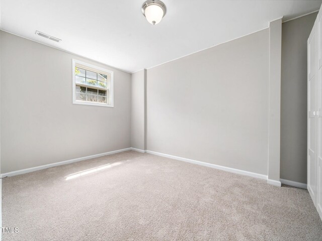 5505 Crabtree Park Ct, Raleigh, NC 27612 - carpeted empty room with baseboards