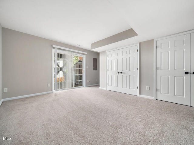 5505 Crabtree Park Ct, Raleigh, NC 27612 - unfurnished bedroom with carpet and electric panel