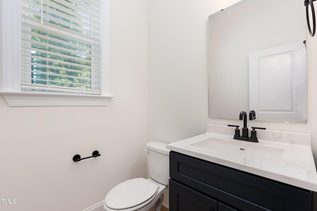 1417 Westmoreland Dr, Raleigh, NC 27612 - half bath featuring vanity and toilet