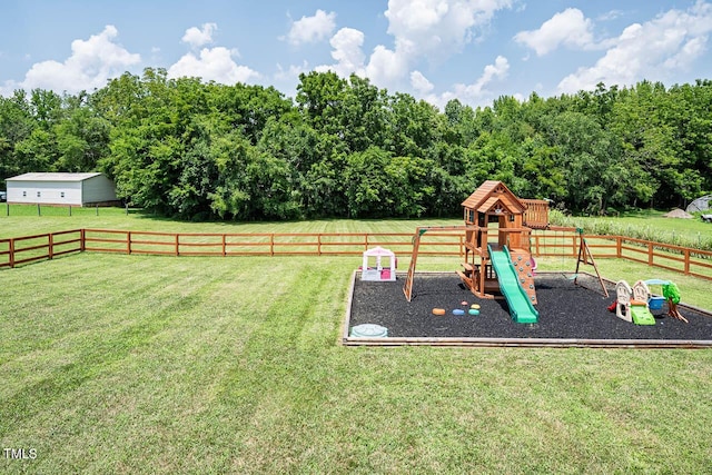 3128 Bramblegate Dr, Mebane, NC 27302 - view of play area