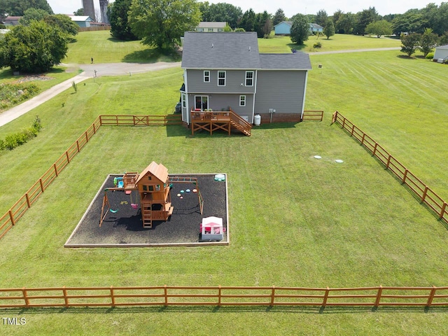 3128 Bramblegate Dr, Mebane, NC 27302 - view of rural area featuring a pastoral area