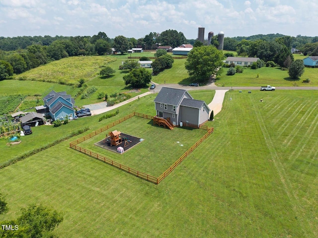 3128 Bramblegate Dr, Mebane, NC 27302 - overview of rural landscape