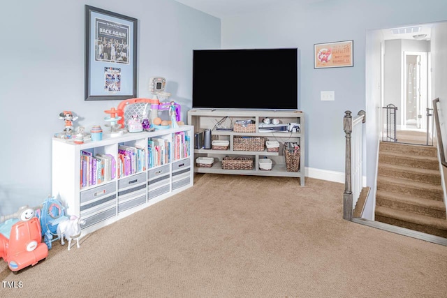 3128 Bramblegate Dr, Mebane, NC 27302 - rec room with carpet floors