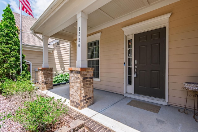 1320 Cozy Oak Ave, Cary, NC 27519 - entrance to property with a porch