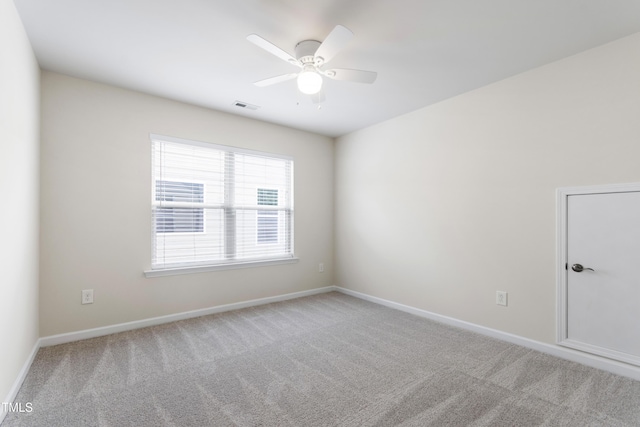 1320 Cozy Oak Ave, Cary, NC 27519 - unfurnished room featuring carpet flooring and ceiling fan