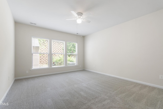 1320 Cozy Oak Ave, Cary, NC 27519 - carpeted empty room featuring baseboards and ceiling fan