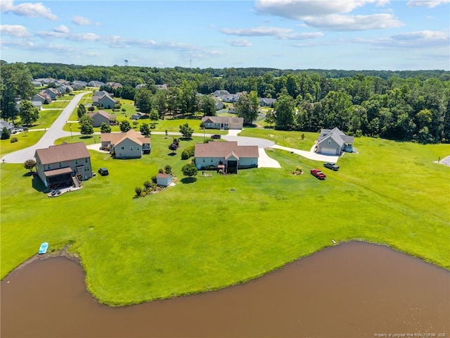 34 Westchester Ln, Angier, NC 27501 - aerial perspective of suburban area
