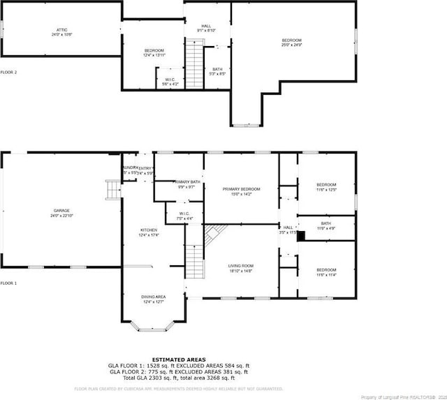 34 Westchester Ln, Angier, NC 27501 - view of floor plan / room layout