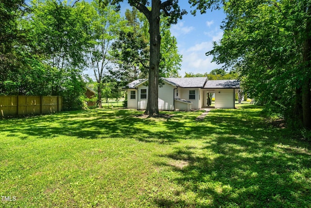 313 13th St, Butner, NC 27509 - view of yard