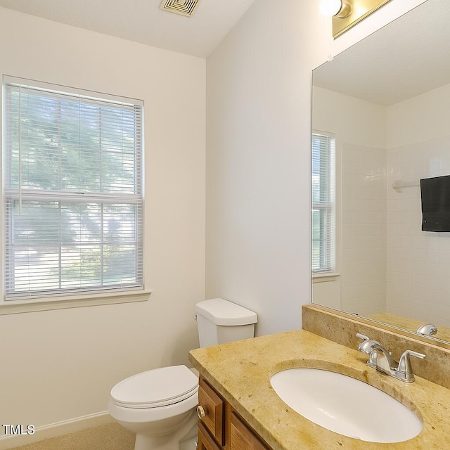 3610 Long Ridge Rd, Durham, NC 27703 - bathroom featuring vanity and toilet
