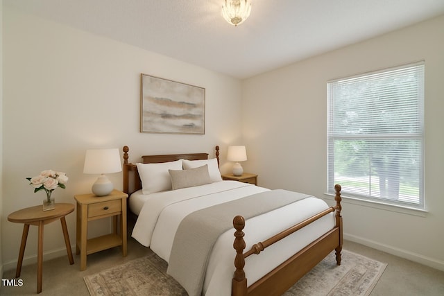 3610 Long Ridge Rd, Durham, NC 27703 - bedroom featuring light carpet and baseboards