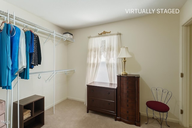 3610 Long Ridge Rd, Durham, NC 27703 - spacious closet featuring carpet floors