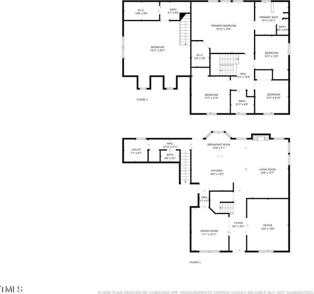 3610 Long Ridge Rd, Durham, NC 27703 - view of property floor plan