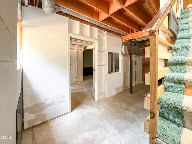 3323 Baugh St, Raleigh, NC 27604 - view of unfinished basement