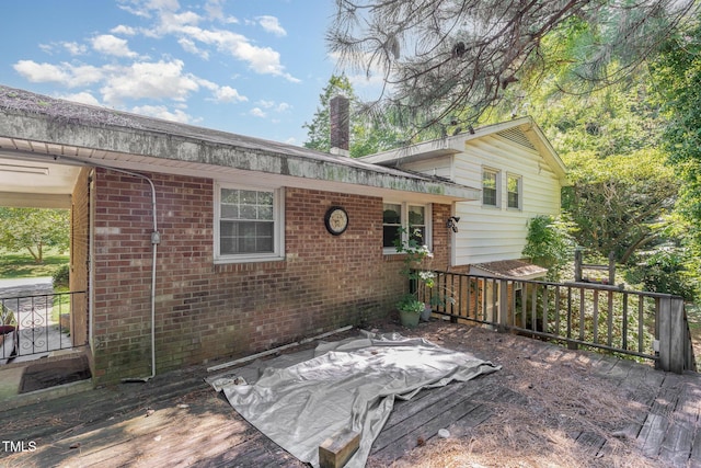 612 Locust Ln, Raleigh, NC 27603 - view of deck