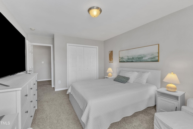 3119 Guiding Light Rd, Raleigh, NC 27610 - bedroom featuring light carpet and a closet