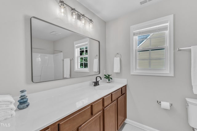 3119 Guiding Light Rd, Raleigh, NC 27610 - full bathroom with vanity and a shower
