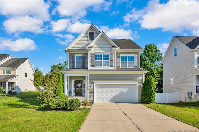 786 Century Dr, Cameron, NC 28326 - view of front facade with driveway and a garage