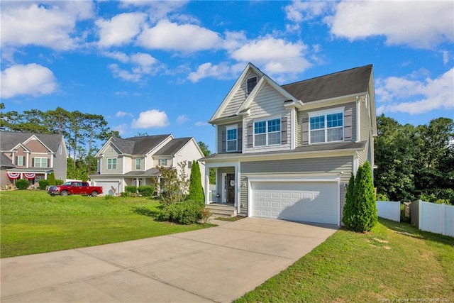 786 Century Dr, Cameron, NC 28326 - view of front of property with driveway and a garage