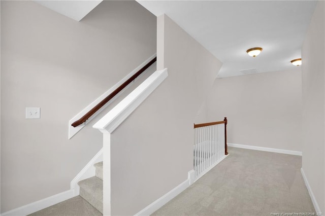 786 Century Dr, Cameron, NC 28326 - staircase with carpet