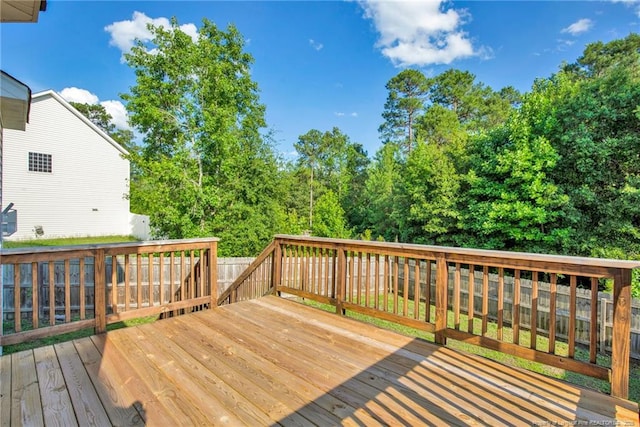 786 Century Dr, Cameron, NC 28326 - view of wooden terrace