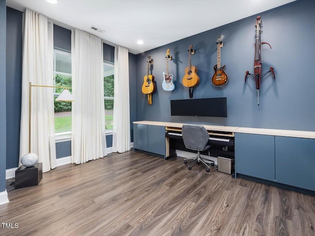 128 Chapel Run Way, Chapel Hill, NC 27517 - office space with wood finished floors and recessed lighting