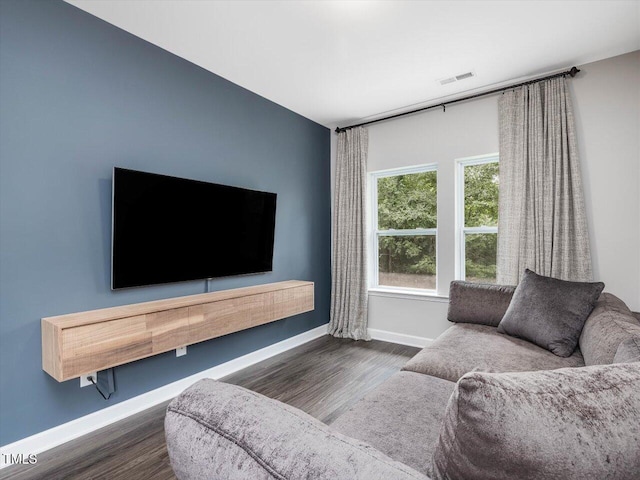 128 Chapel Run Way, Chapel Hill, NC 27517 - living area featuring baseboards and wood finished floors